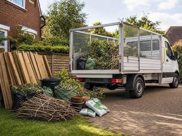 Garden waste clearance by Stepfast Logistics